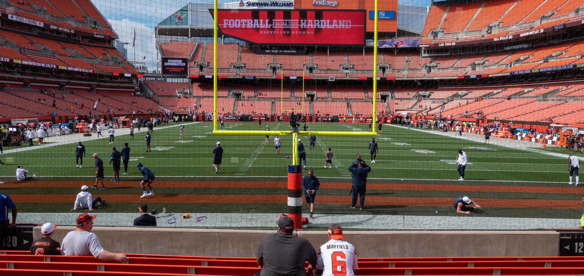 Huntington Bank Field - Section Field 20 Seat View