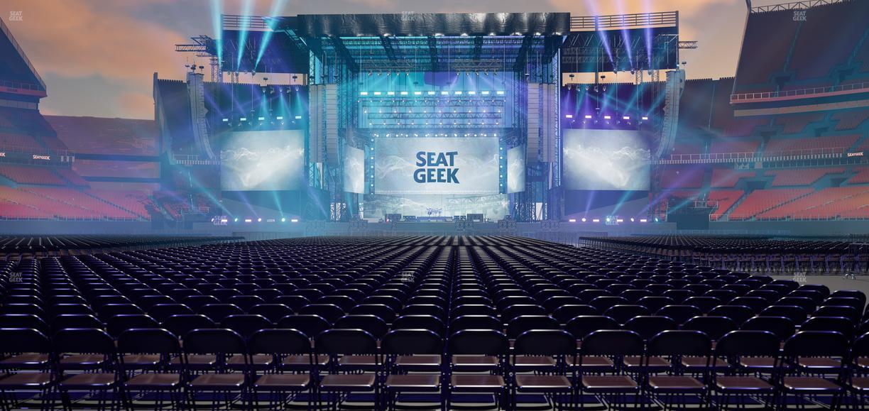 Huntington Bank Field - Section Field 20 Seat View