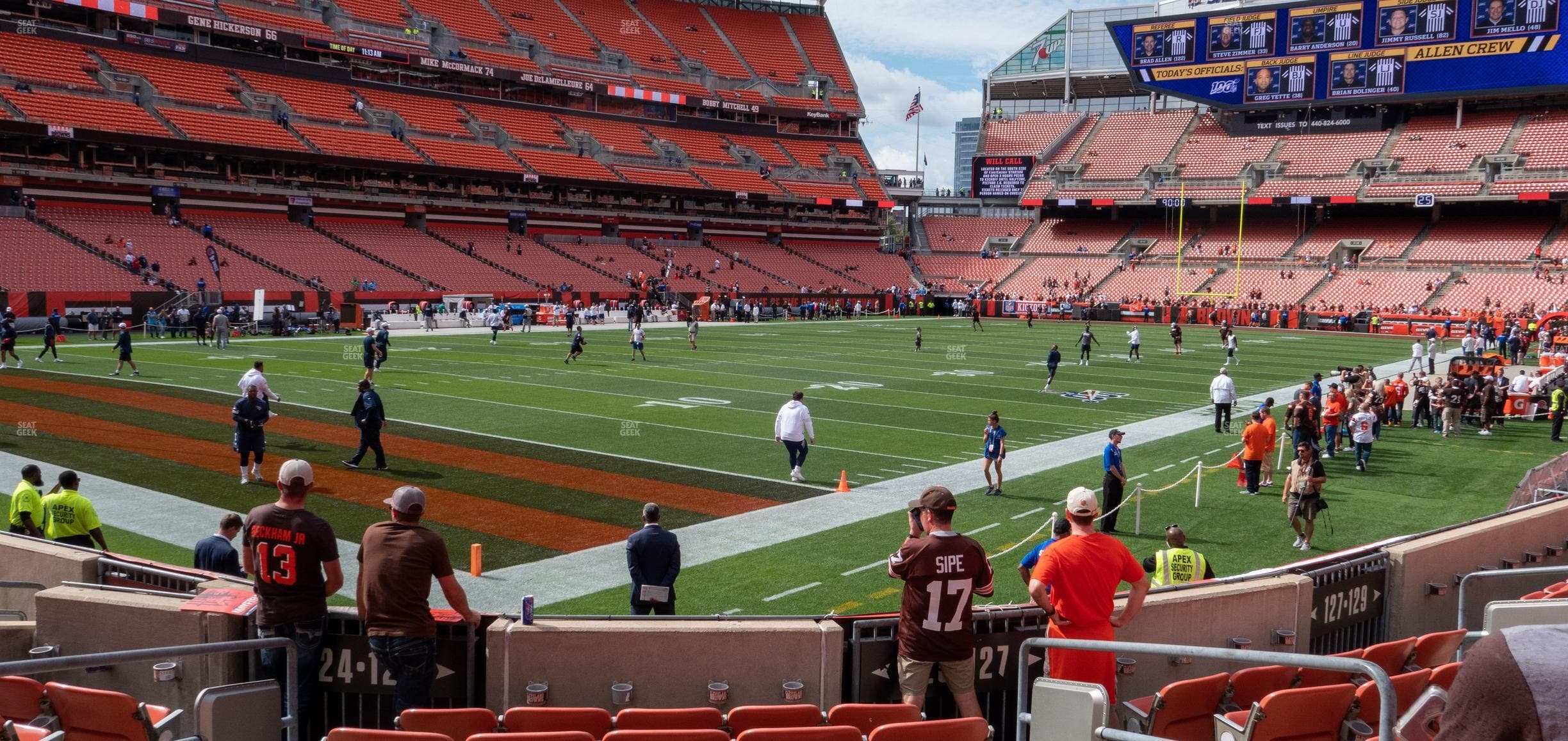 Huntington Bank Field - Section Field 27 Seat View