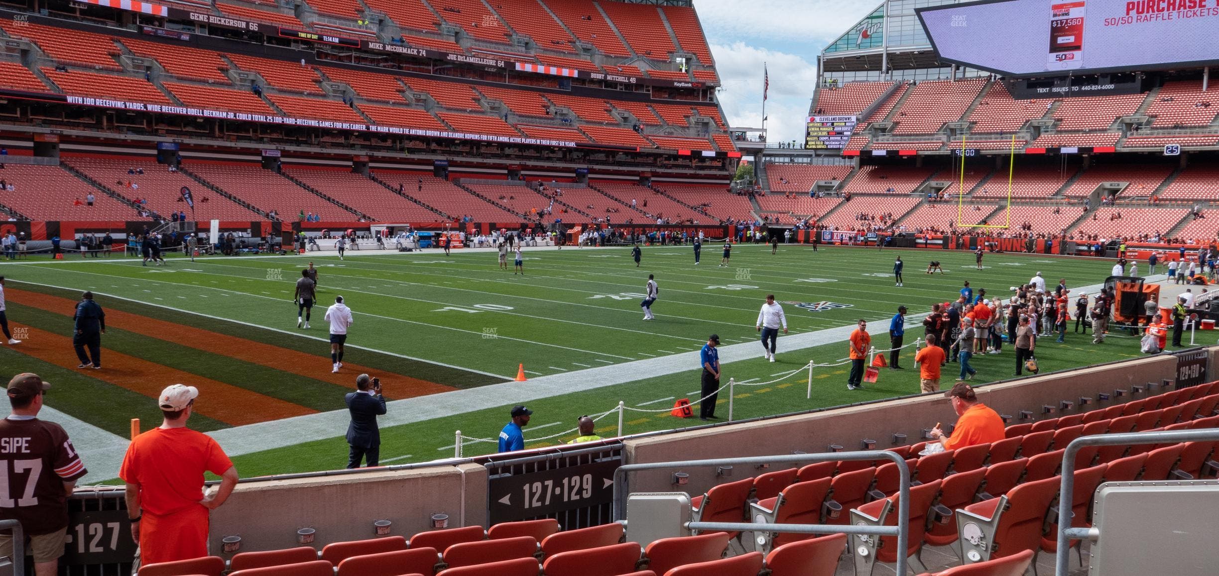 Huntington Bank Field - Section Field 29 Seat View