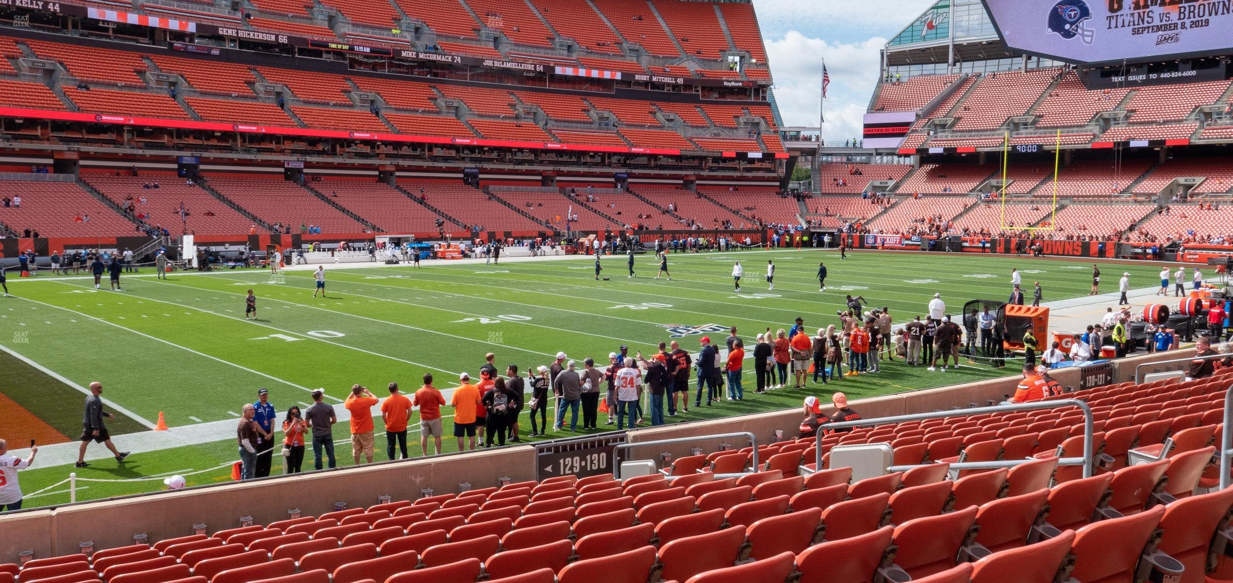 Huntington Bank Field - Section Field 30 Seat View