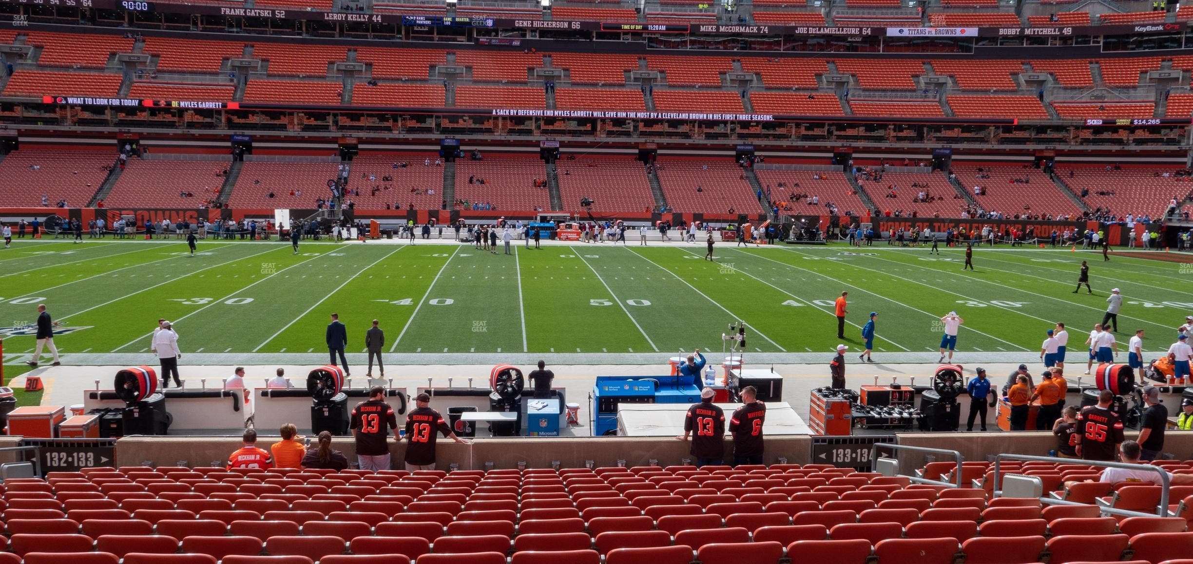 Huntington Bank Field - Section Field 33 Seat View