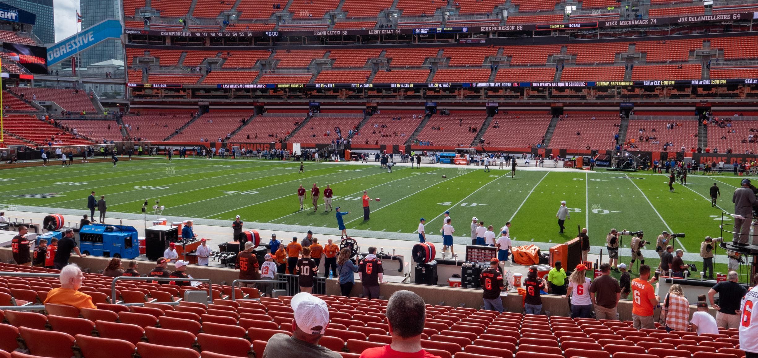 Huntington Bank Field - Section Field 35 Seat View