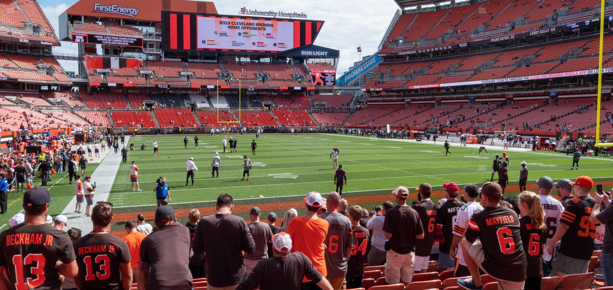 Huntington Bank Field - Section Field 45 Seat View
