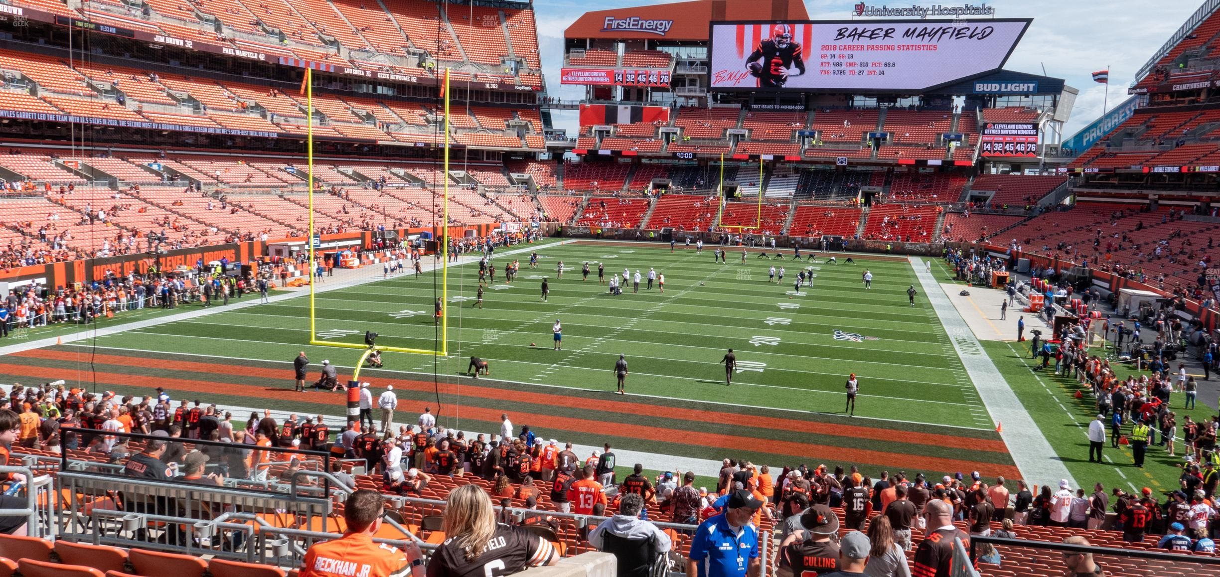 Huntington Bank Field - Section Field 48 Seat View