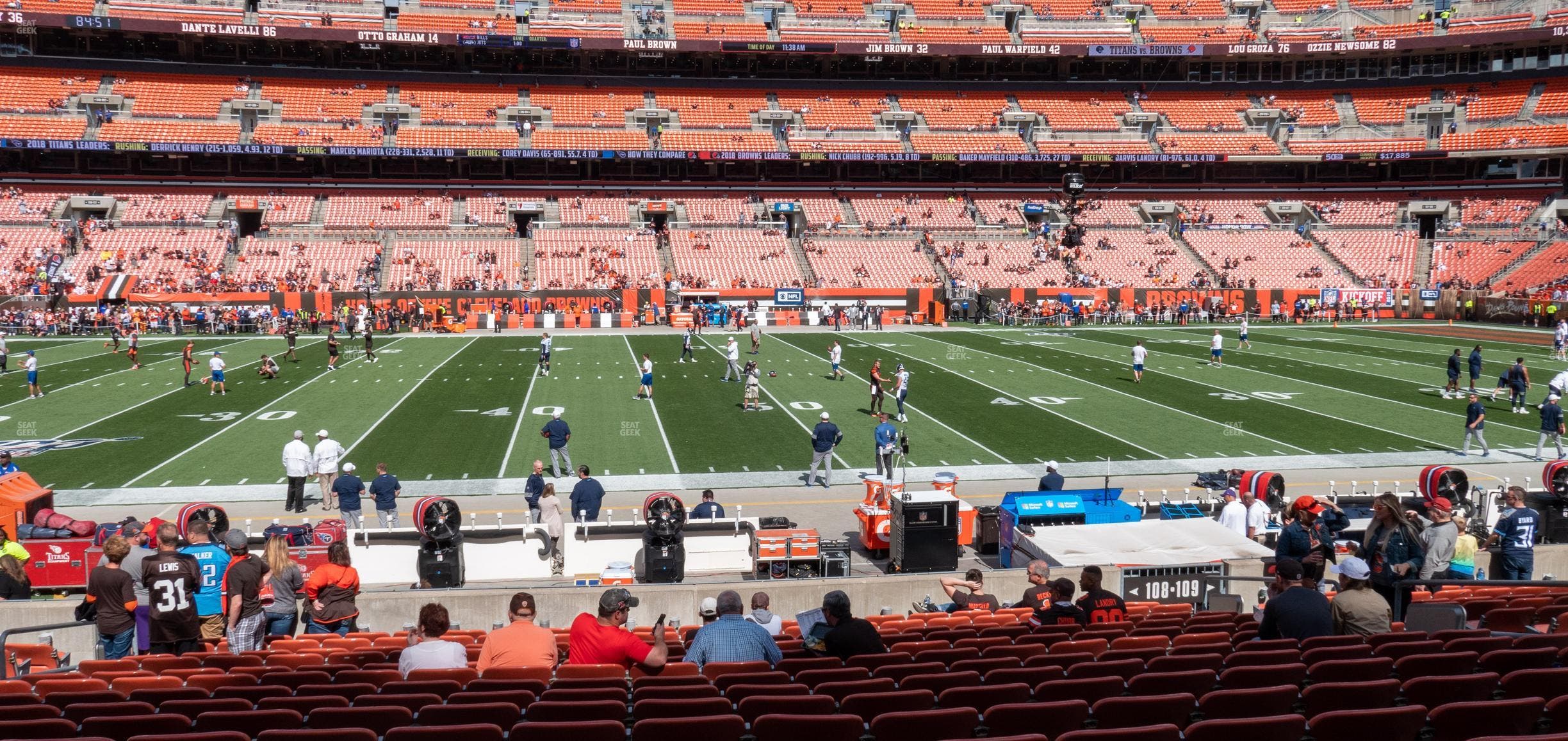 Huntington Bank Field - Section Field 8 Seat View