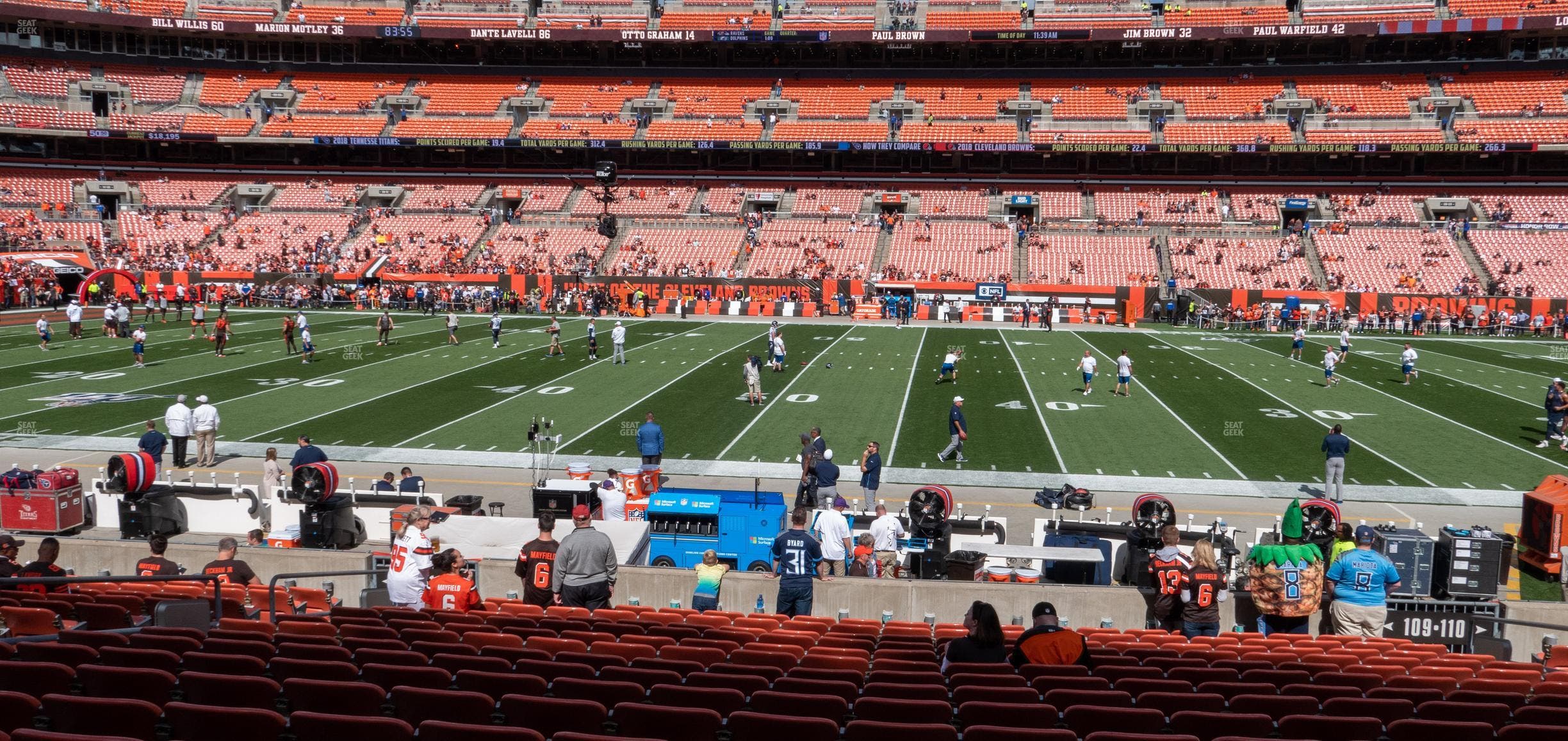 Huntington Bank Field - Section Field 9 Seat View