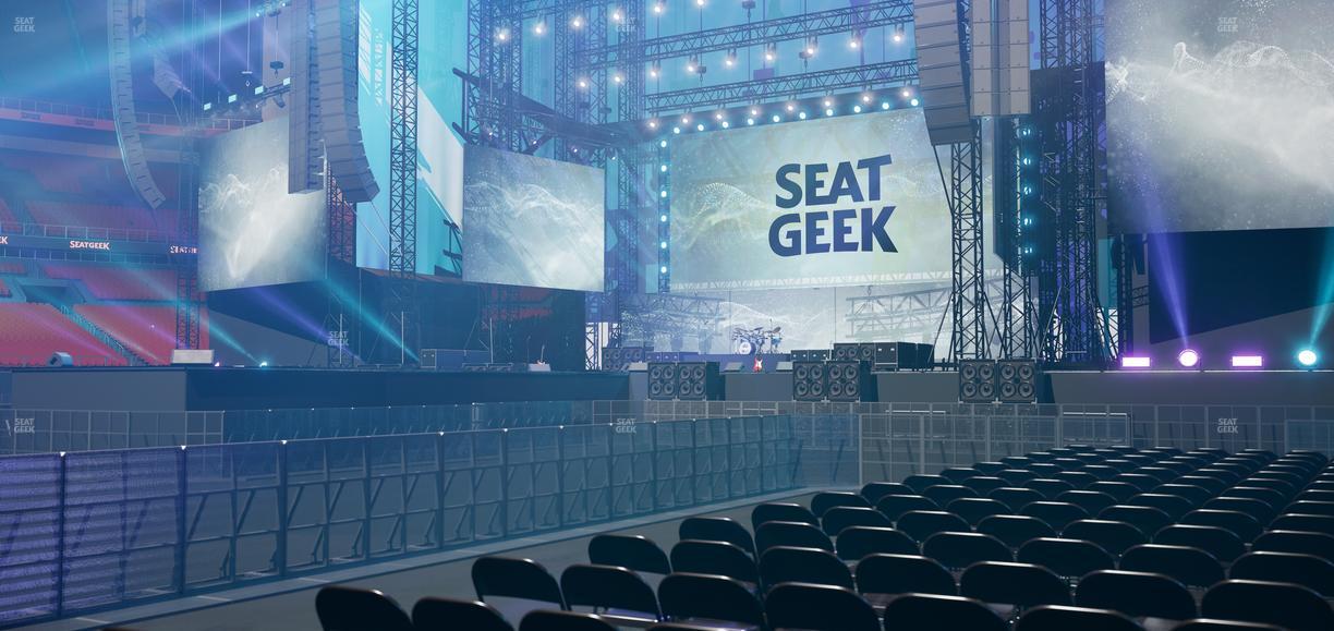 Huntington Bank Field - Section Floor A 2 Seat View