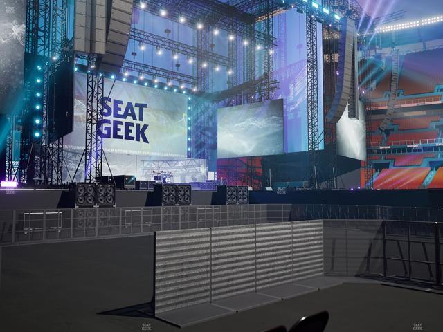 Huntington Bank Field - Section Floor A 4 Seat View