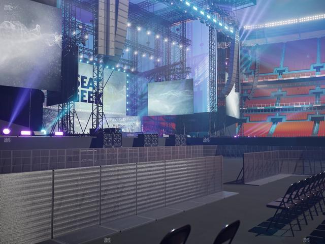 Huntington Bank Field - Section Floor A 5 Seat View