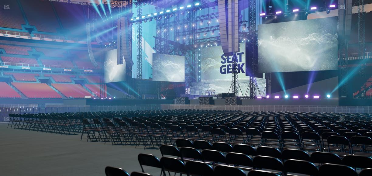 Huntington Bank Field - Section Floor B 1 Seat View