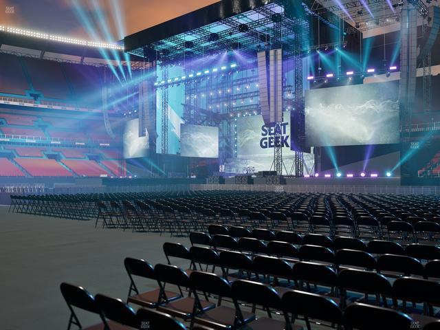 Huntington Bank Field - Section Floor B 1 Seat View