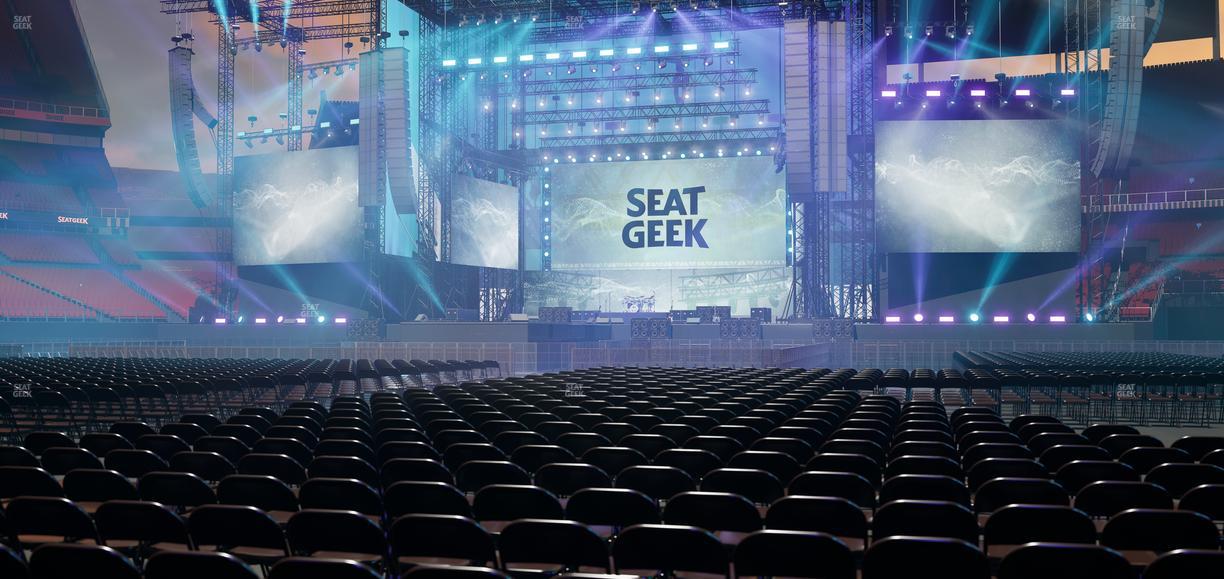 Huntington Bank Field - Section Floor B 2 Seat View