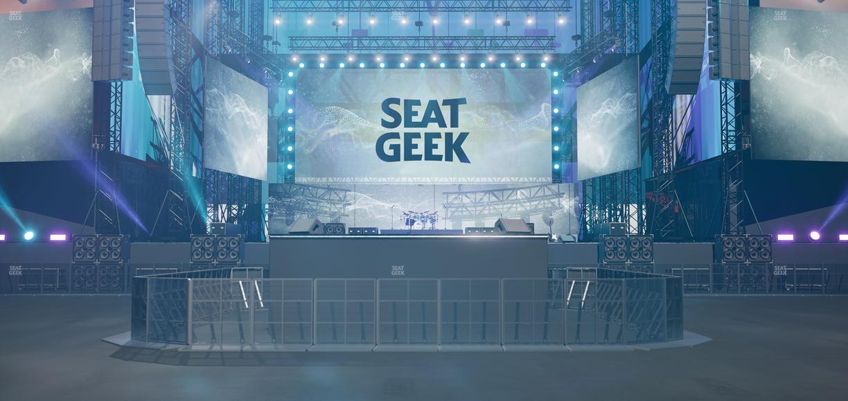 Huntington Bank Field - Section Floor B 3 Seat View