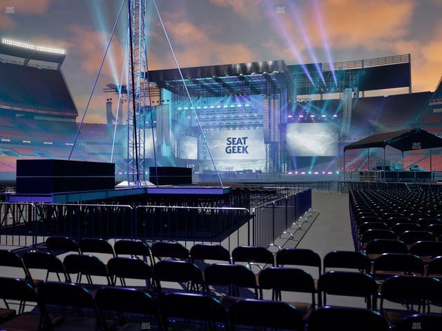 Huntington Bank Field - Section Floor C 1 Seat View