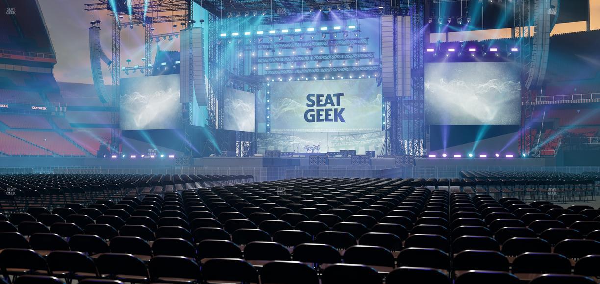 Huntington Bank Field - Section Floor C 2 Seat View