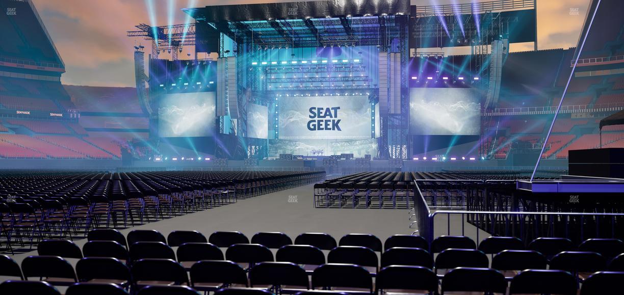 Huntington Bank Field - Section Floor C 2 Seat View