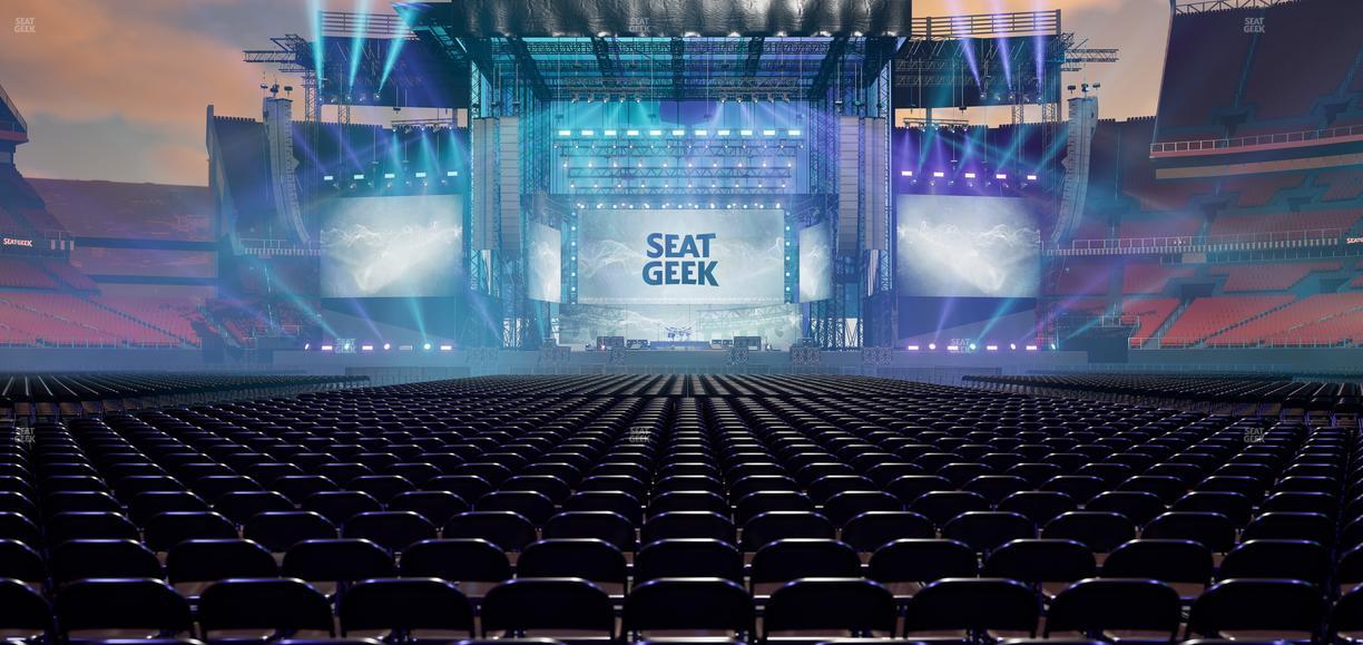 Huntington Bank Field - Section Floor C 3 Seat View