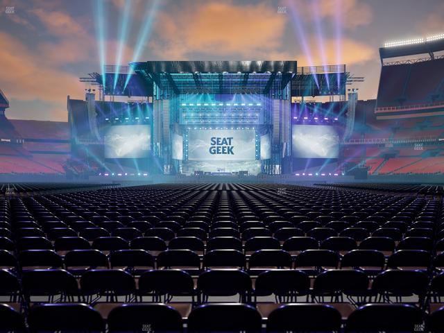 Huntington Bank Field - Section Floor C 3 Seat View