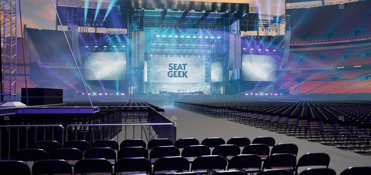 Huntington Bank Field - Section Floor C 4 Seat View