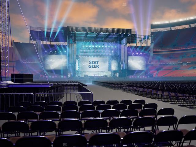 Huntington Bank Field - Section Floor C 4 Seat View