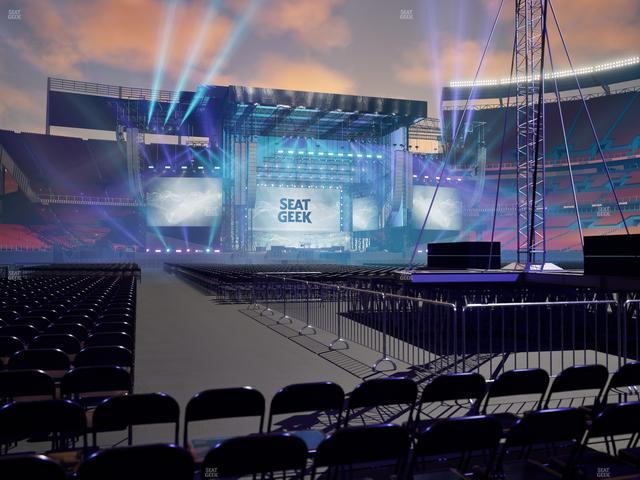 Huntington Bank Field - Section Floor C 5 Seat View