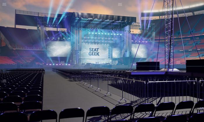 Huntington Bank Field - Section Floor C 5 Seat View