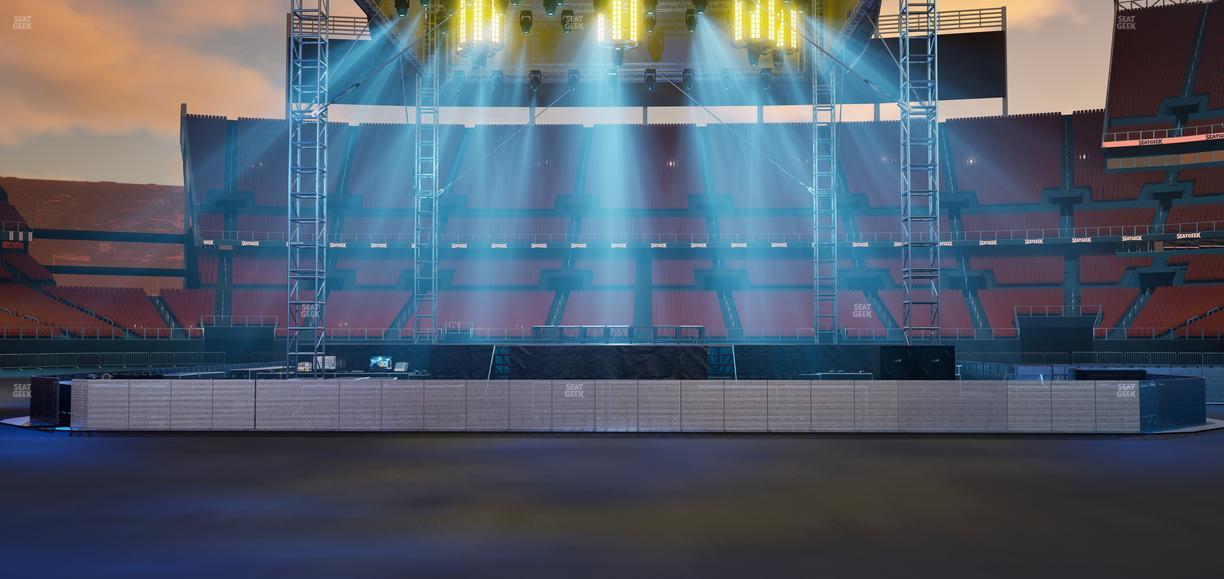 Huntington Bank Field - Section Ga Floor Seat View