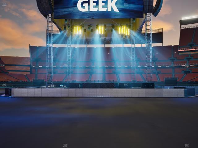 Huntington Bank Field - Section Ga Floor Seat View