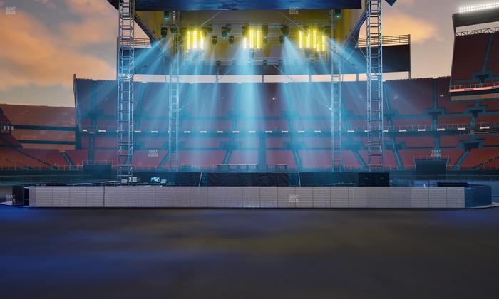 Huntington Bank Field - Section Ga Floor Seat View