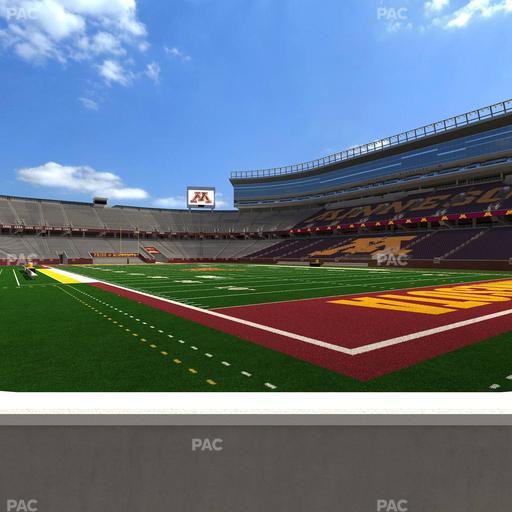 Huntington Bank Stadium - Section 101 Seat View