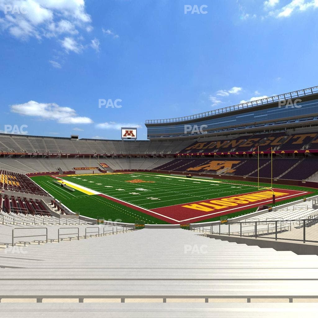 Huntington Bank Stadium - Section 101 Seat View
