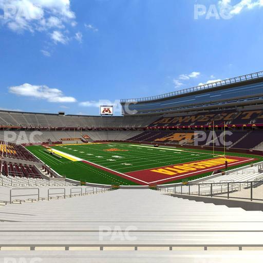 Huntington Bank Stadium - Section 101 Seat View