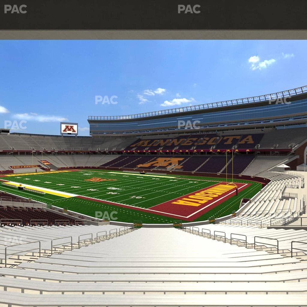 Huntington Bank Stadium - Section 103 Seat View