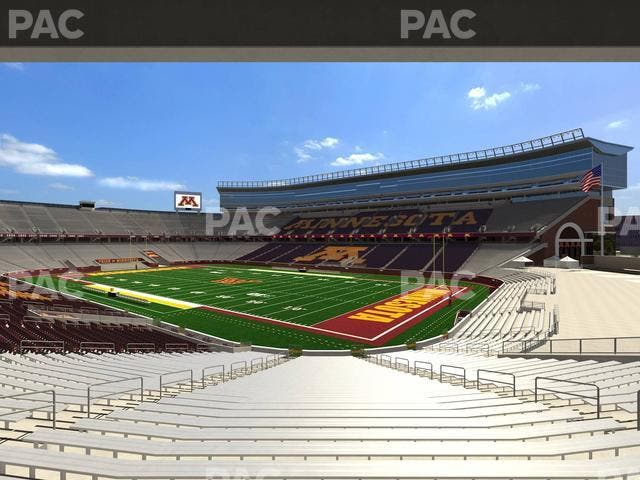 Huntington Bank Stadium - Section 103 Seat View
