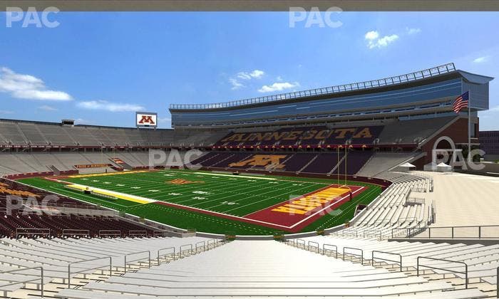 Huntington Bank Stadium - Section 103 Seat View