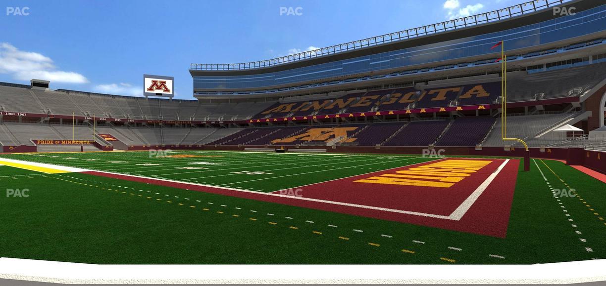 Huntington Bank Stadium - Section 103 Seat View