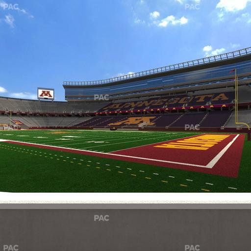 Huntington Bank Stadium - Section 103 Seat View