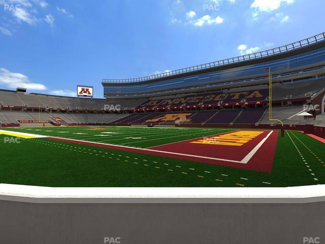 Huntington Bank Stadium - Section 103 Seat View