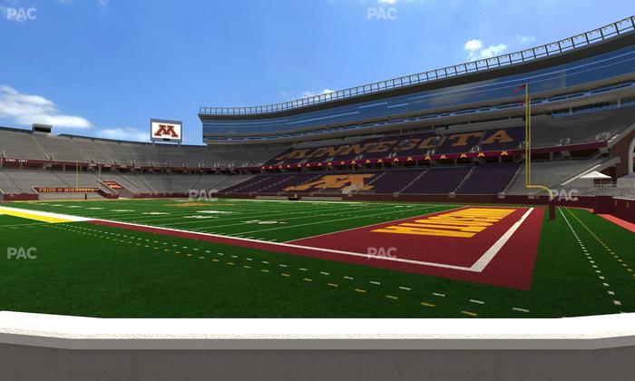 Huntington Bank Stadium - Section 103 Seat View