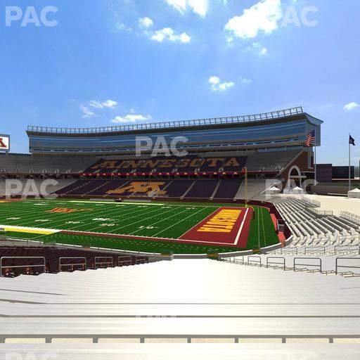 Huntington Bank Stadium - Section 105 Seat View