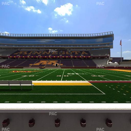 Huntington Bank Stadium - Section 109 Seat View