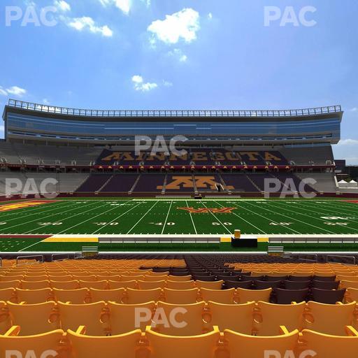 Huntington Bank Stadium - Section 111 Seat View