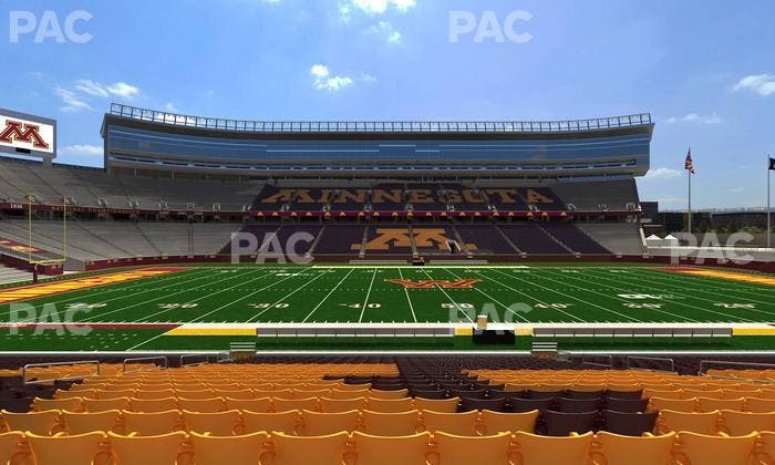 Huntington Bank Stadium - Section 111 Seat View