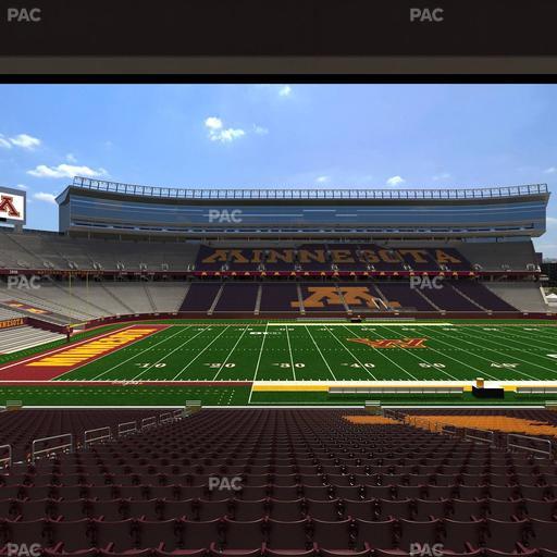 Huntington Bank Stadium - Section 112 Seat View