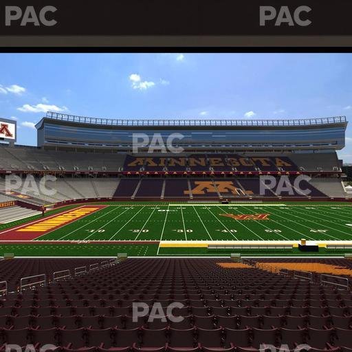 Huntington Bank Stadium - Section 112 Seat View