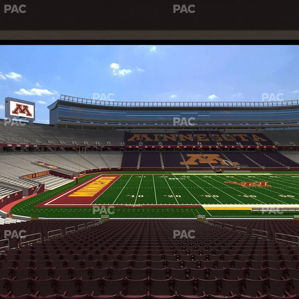 Huntington Bank Stadium - Section 113 Seat View