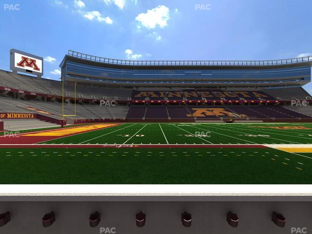 Huntington Bank Stadium - Section 113 Seat View