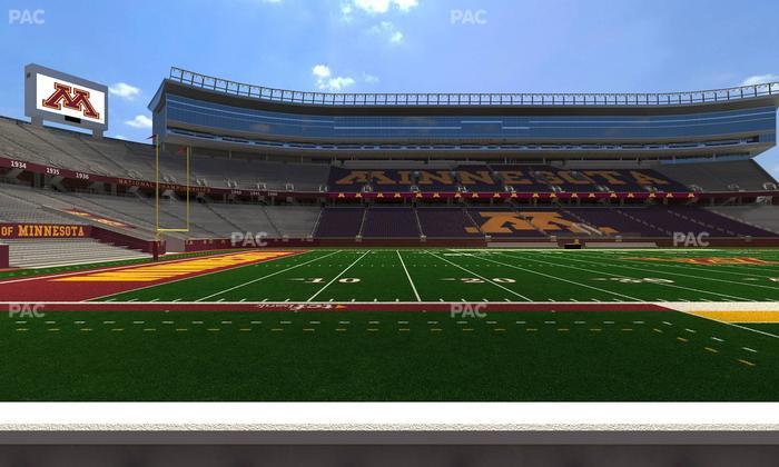 Huntington Bank Stadium - Section 113 Seat View