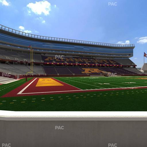 Huntington Bank Stadium - Section 115 Seat View